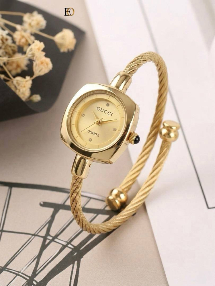 GUCCİ İTHAL ÇELİK KADIN SAAT | 5 Renk Seçeneği