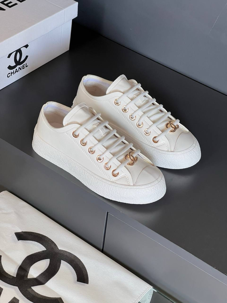 CHANEL İTHAL SNEAKER - Beyaz