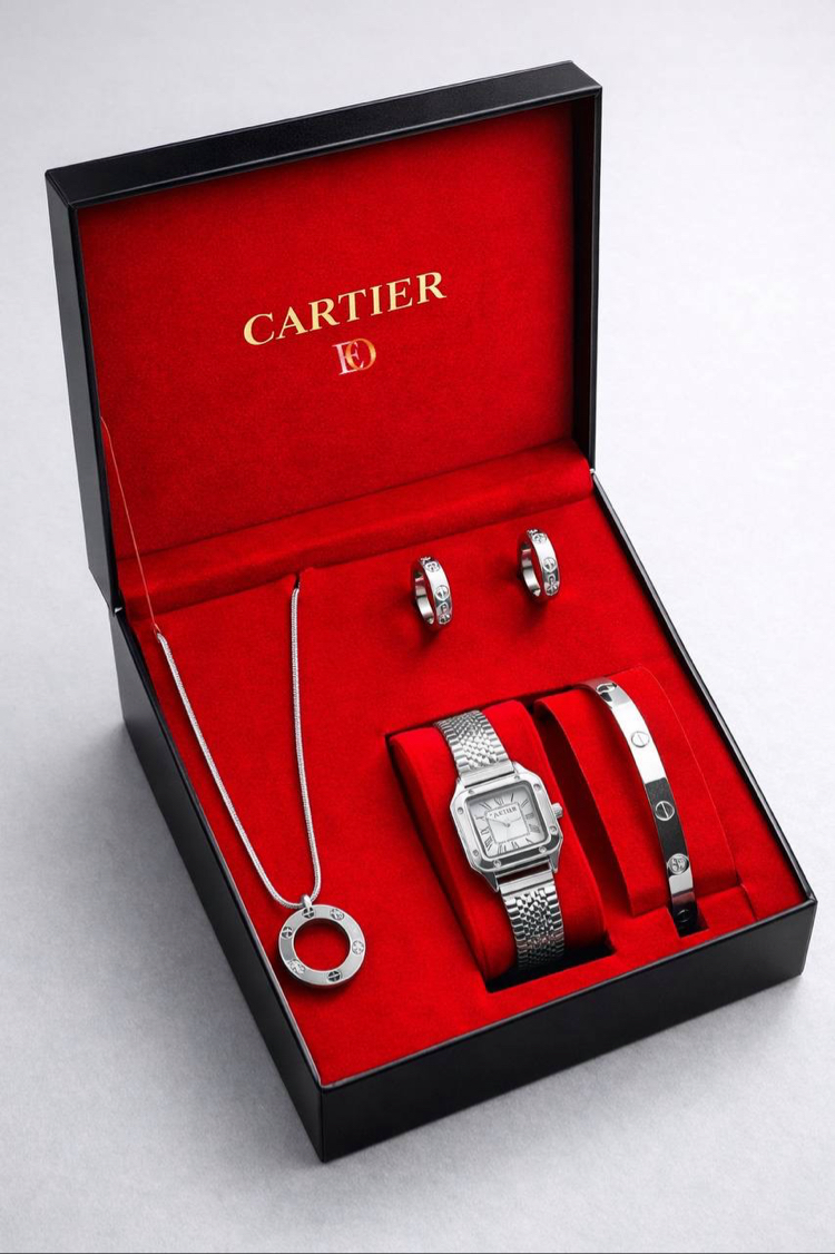 CARTİER İTHAL SAAT SETİ | 5 Renk