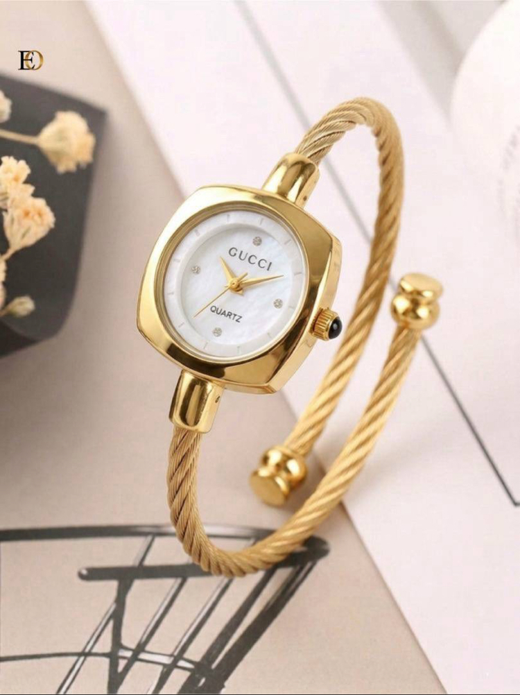 GUCCİ İTHAL ÇELİK KADIN SAAT | 5 Renk Seçeneği
