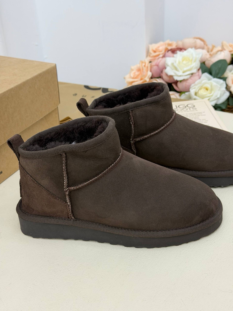 UGG CLASSİC ULTRA MİNİ - HAKİKİ SUET DERİ