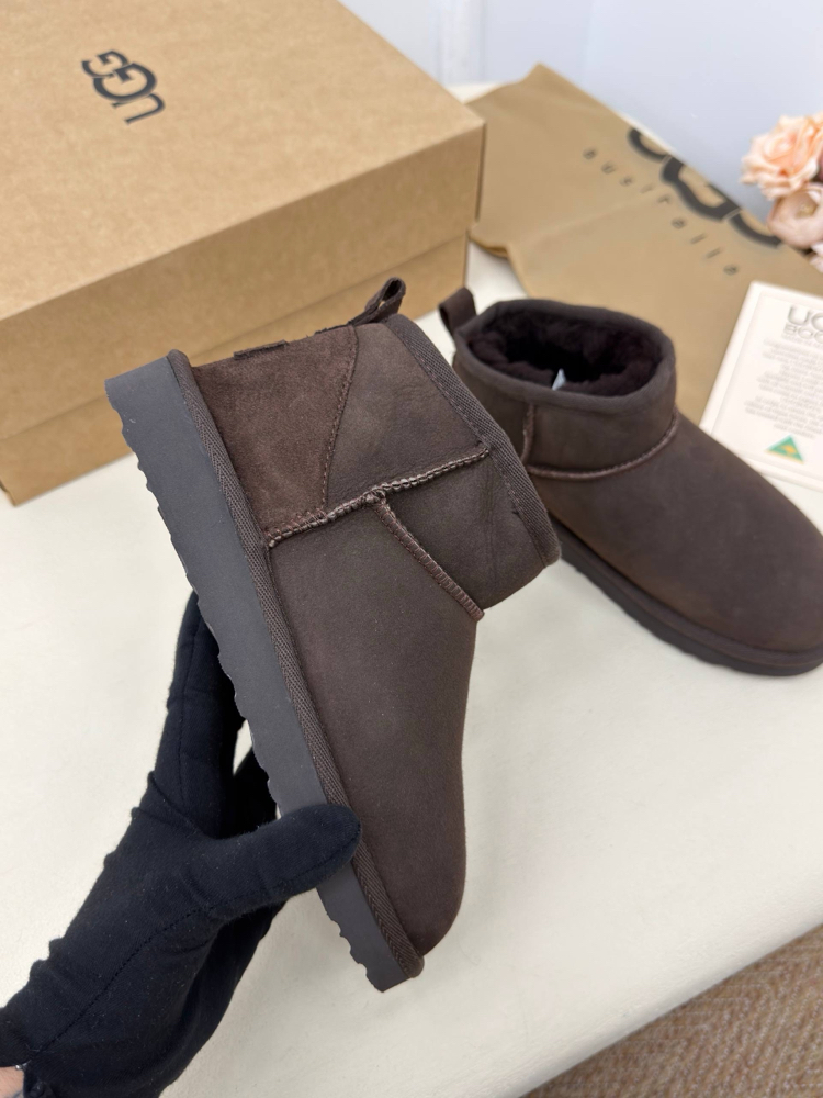 UGG CLASSİC ULTRA MİNİ - HAKİKİ SUET DERİ