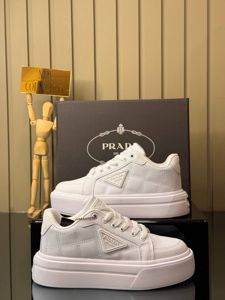 PRADA İTHAL SNEAKER - Beyaz 