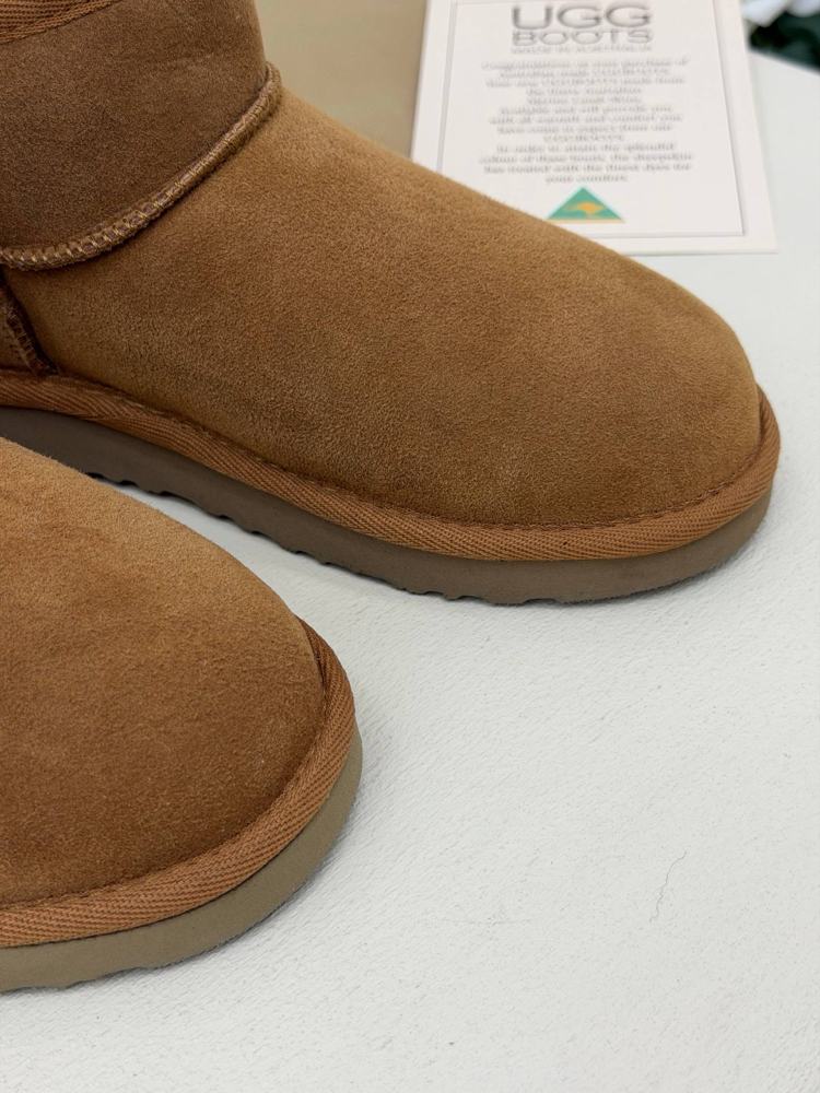 UGG CLASSİC ULTRA MİNİ - HAKİKİ SUET DERİ