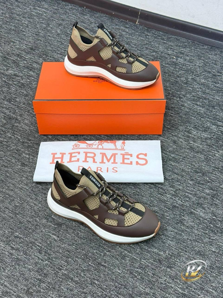 HERMES İTHAL ERKEK SNEAKER | 3 Renk Seçeneği