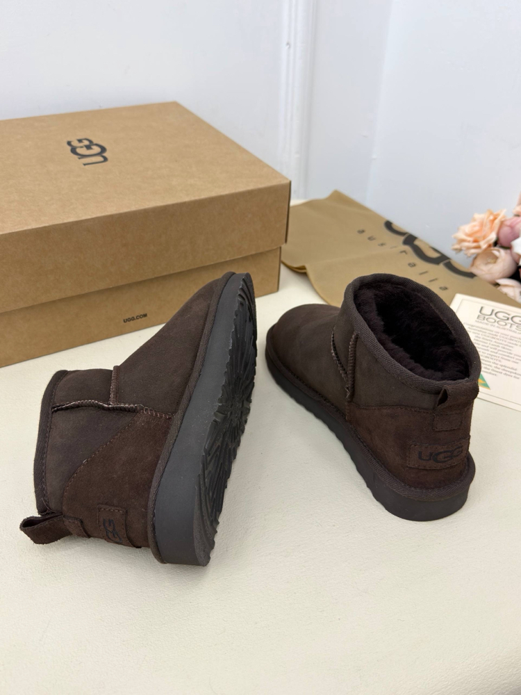 UGG CLASSİC ULTRA MİNİ - HAKİKİ SUET DERİ