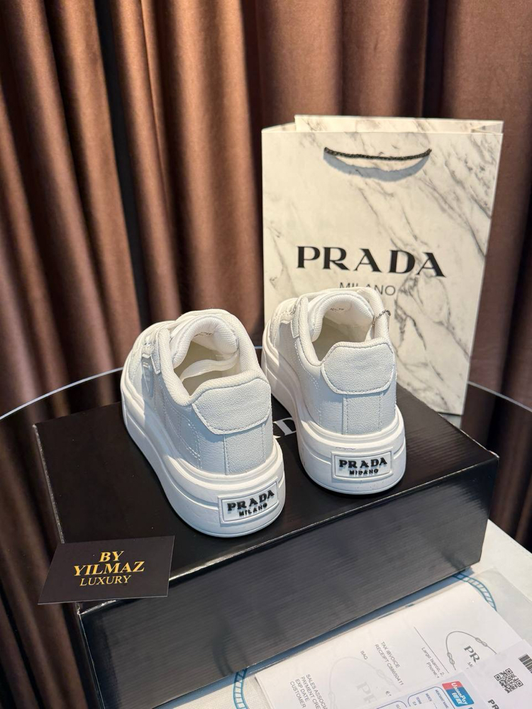 PRADA İTHAL SNEAKER - Beyaz