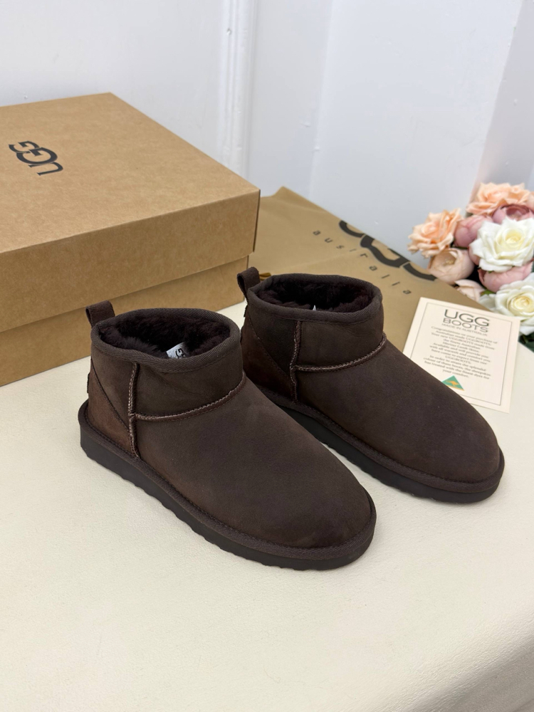 UGG CLASSİC ULTRA MİNİ - HAKİKİ SUET DERİ