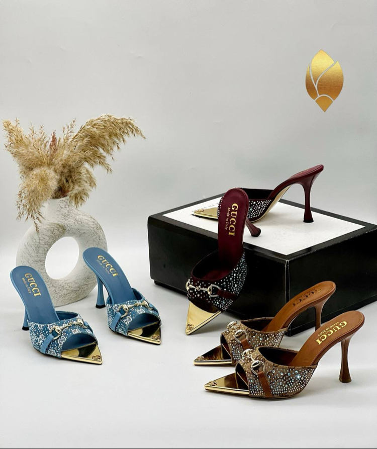GUCCİ İTHAL TOPUKLU AYAKKABI | 3 Renk 