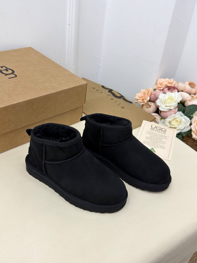 UGG CLASSİC ULTRA MİNİ - HAKİKİ SUET DERİ