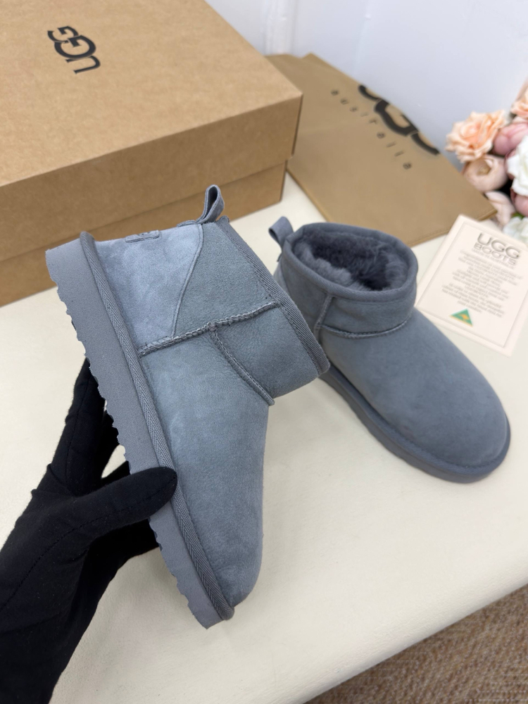 UGG CLASSİC ULTRA MİNİ - HAKİKİ SUET DERİ