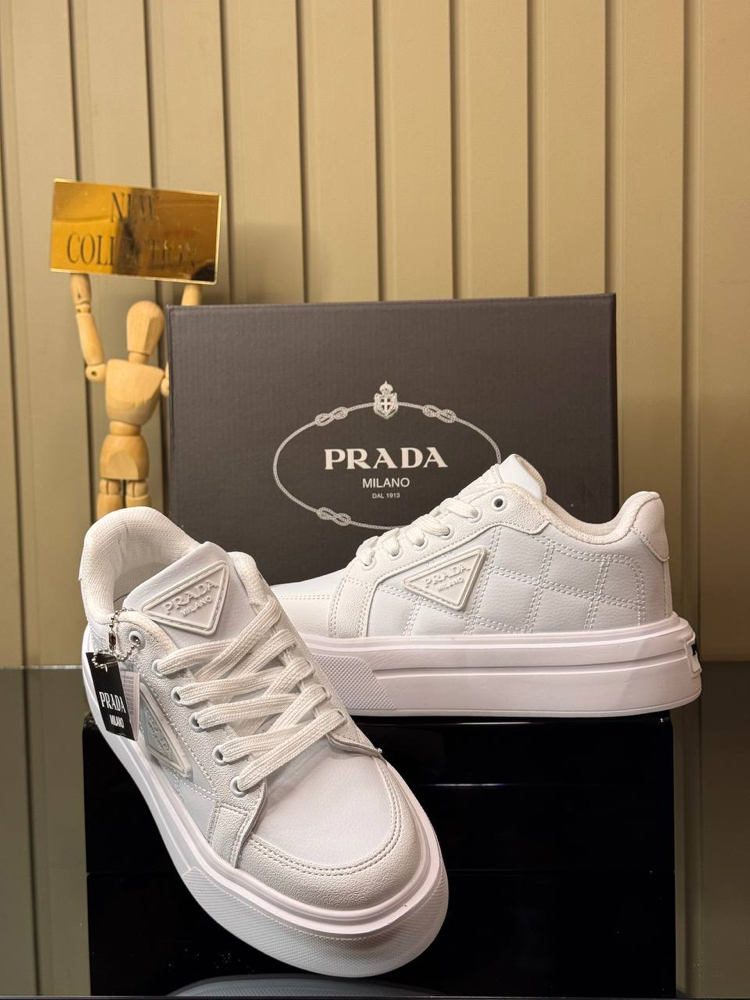 PRADA İTHAL SNEAKER - Beyaz 