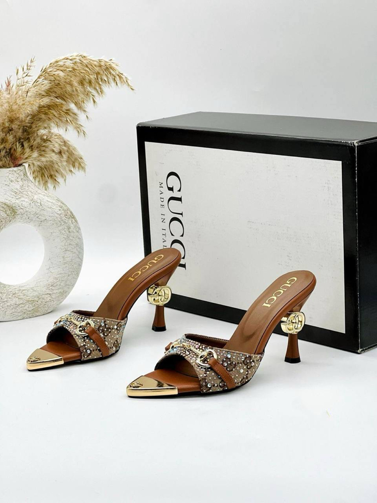 GUCCİ TOPUKLU AYAKKABI | 4 Renk Seçeneği