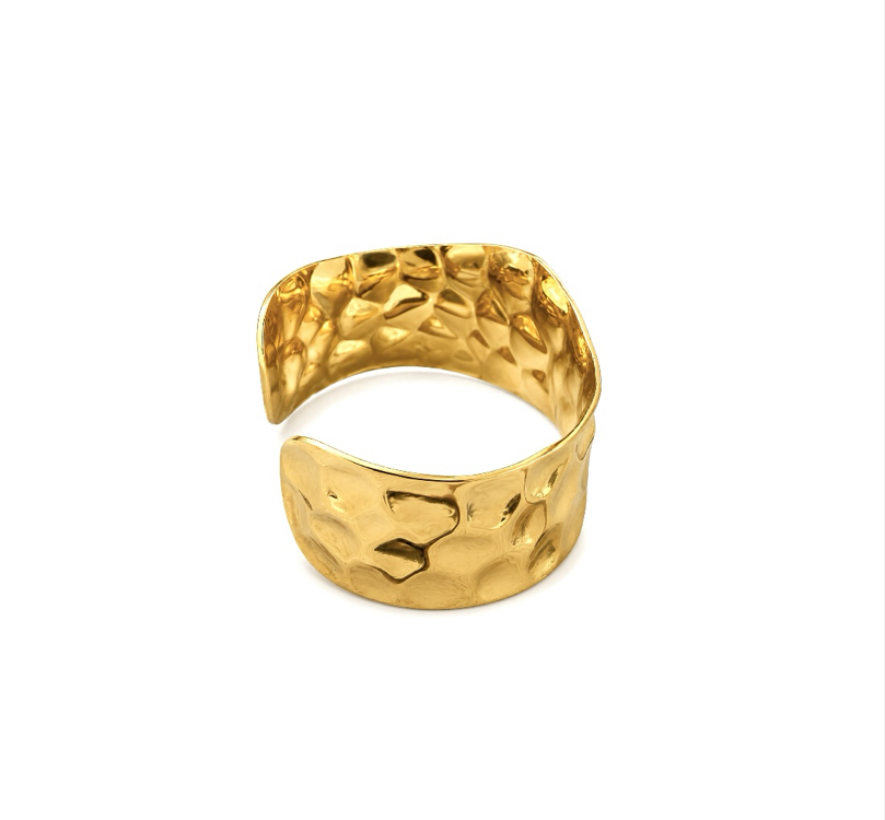 Gold Ghost Bangle