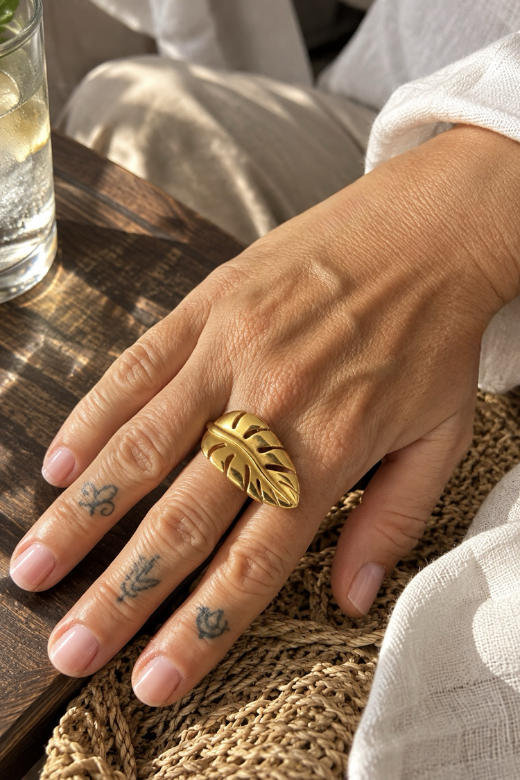 Autumn Leaf Ring