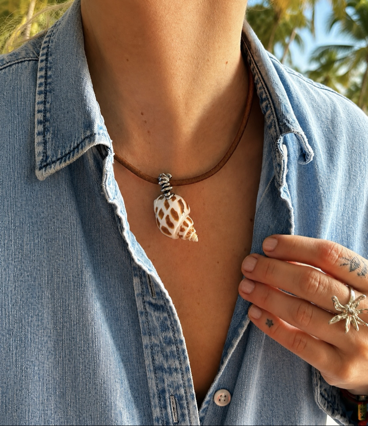 Babylonia Shell Necklace