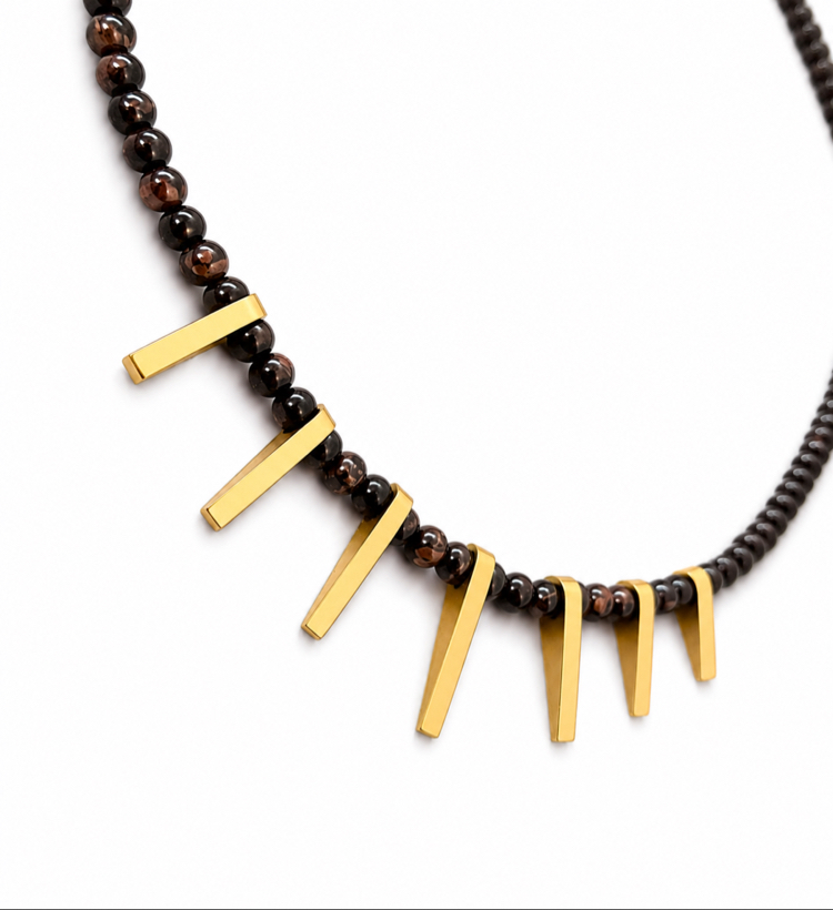 Golden Rhythm Necklace