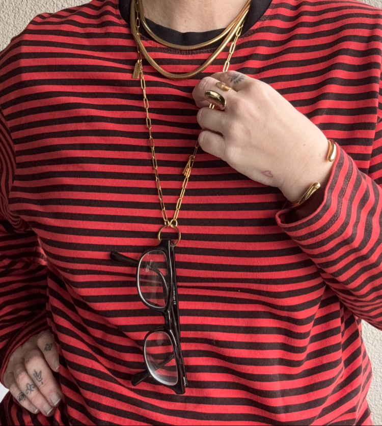 Glasses holder necklace
