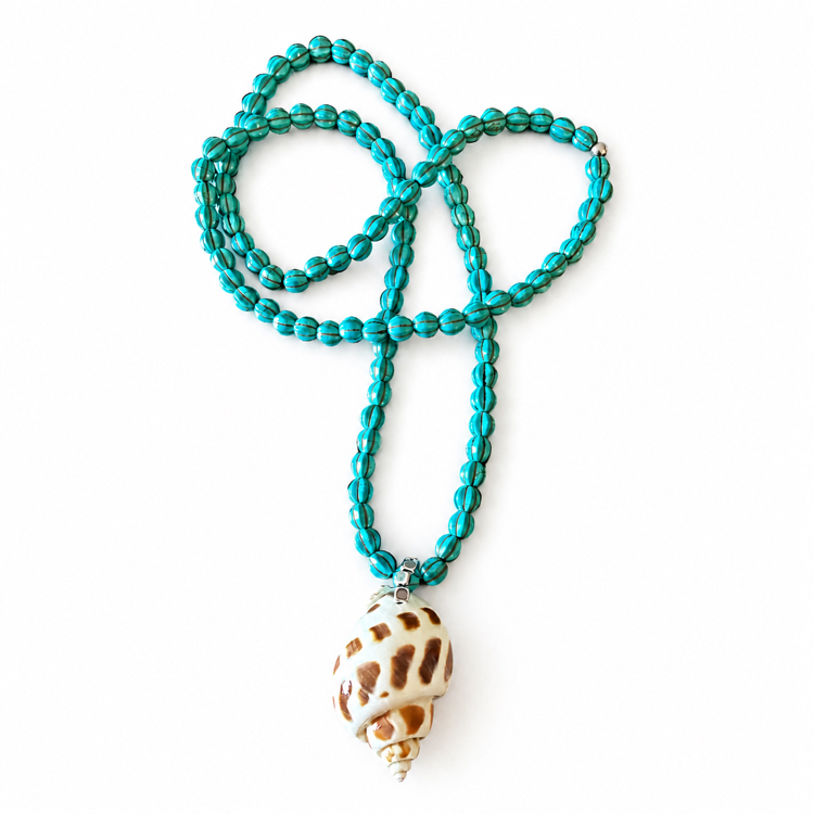 Babylonia Shell Long Necklace