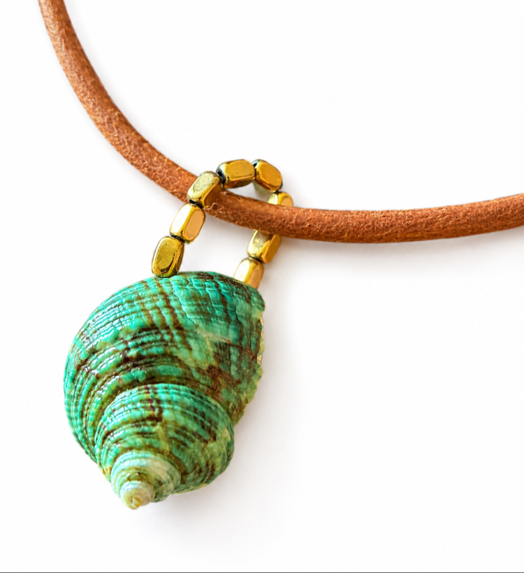 Turban Shell Necklace