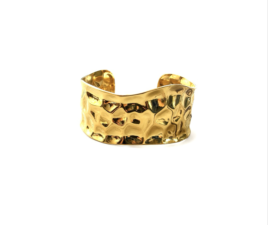 Gold Ghost Bangle