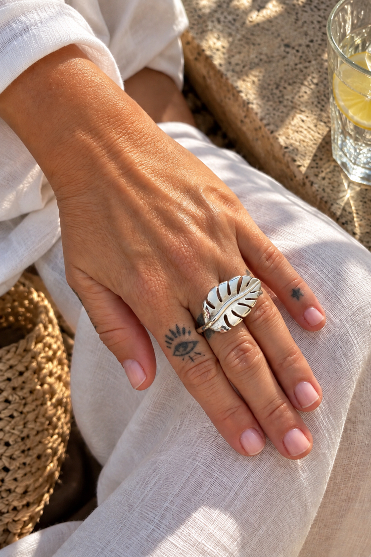Autumn Leaf Ring