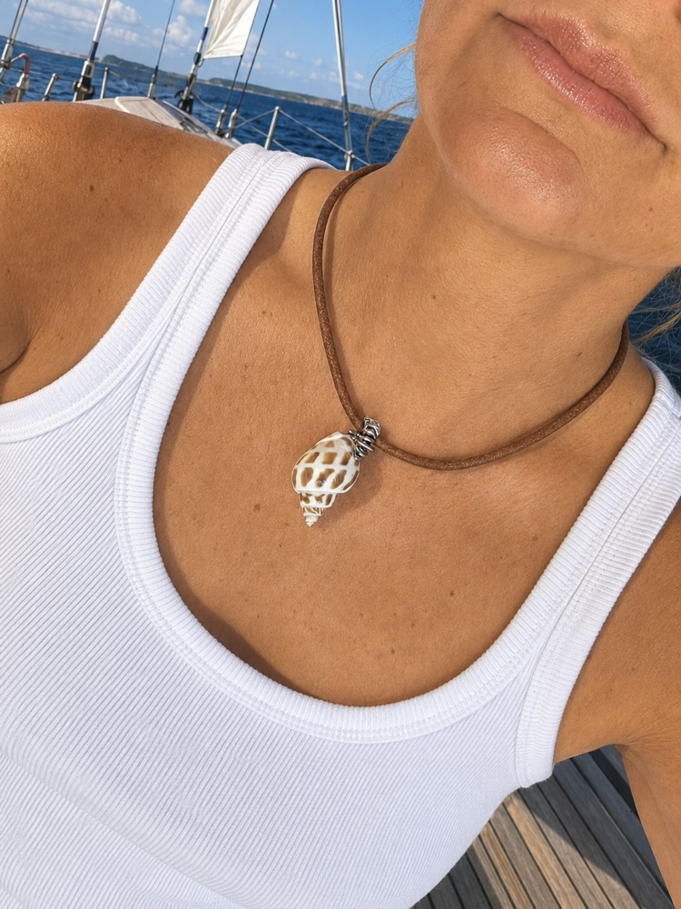 Babylonia Shell Necklace