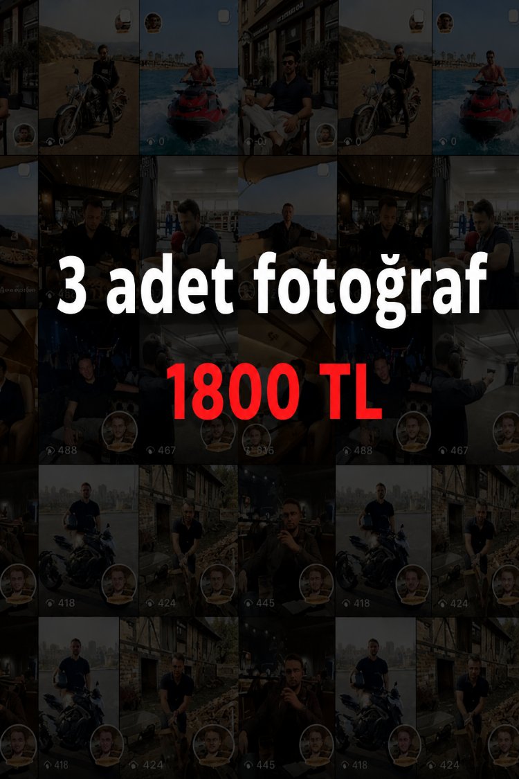 Fotoğraf hizmeti 3 adet fotoğraf