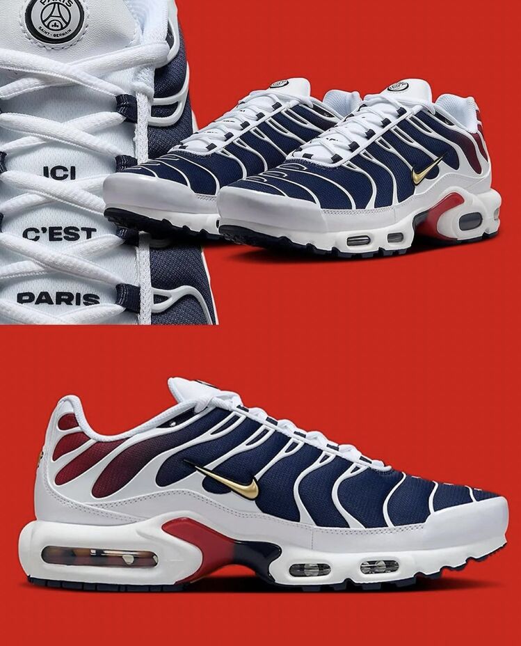 Paris Saint-Germain Rides The Nike Air Max Plus Wave