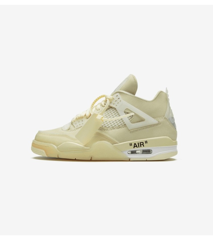 Jordan 4 Retro Off-White Sail