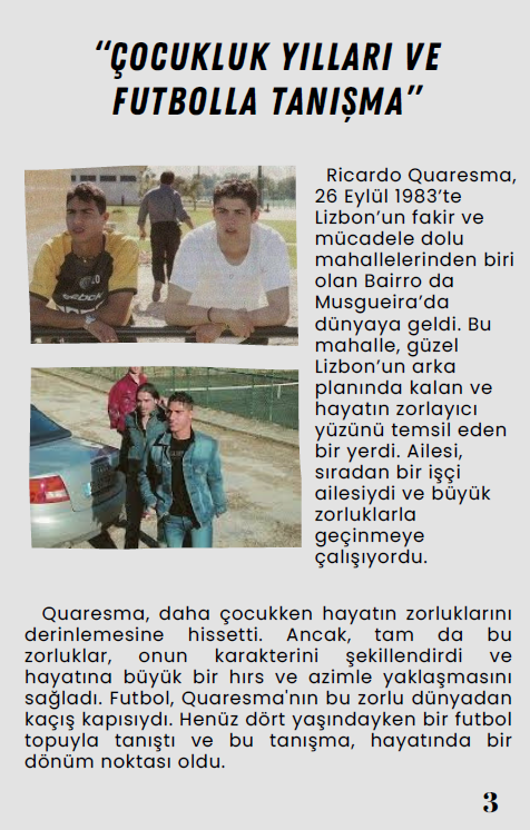 TRIVELA'NIN EFENDİSİ: RICARDO QUARESMA'NIN UNUTULMAZ HİKAYESİ