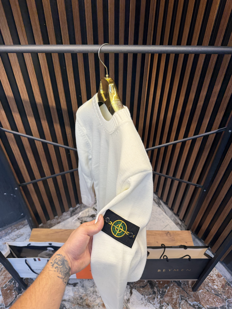 STONE ISLAND TRİKO SWEATSHİRT