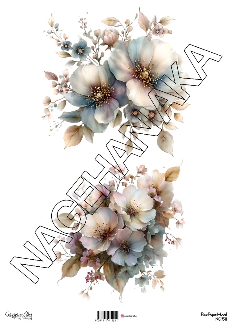Nagihan Aka Pirinç Dekopaj-1511
