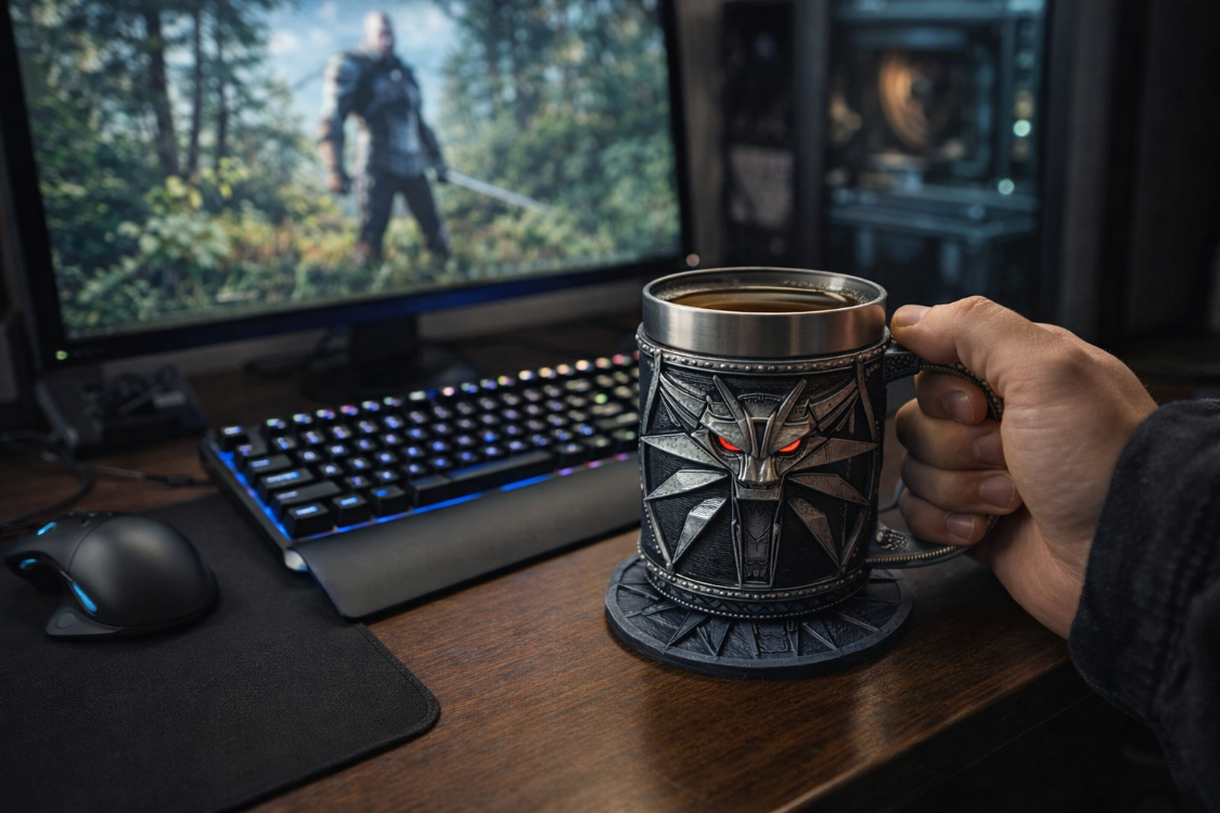 Witcher – Efsunger – Bardak altlığı