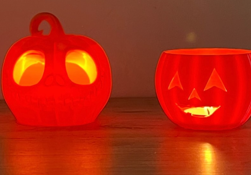 LED Işıklı, Tea light mumlu, Gece lambası Jack O’Lantern Balkabakları