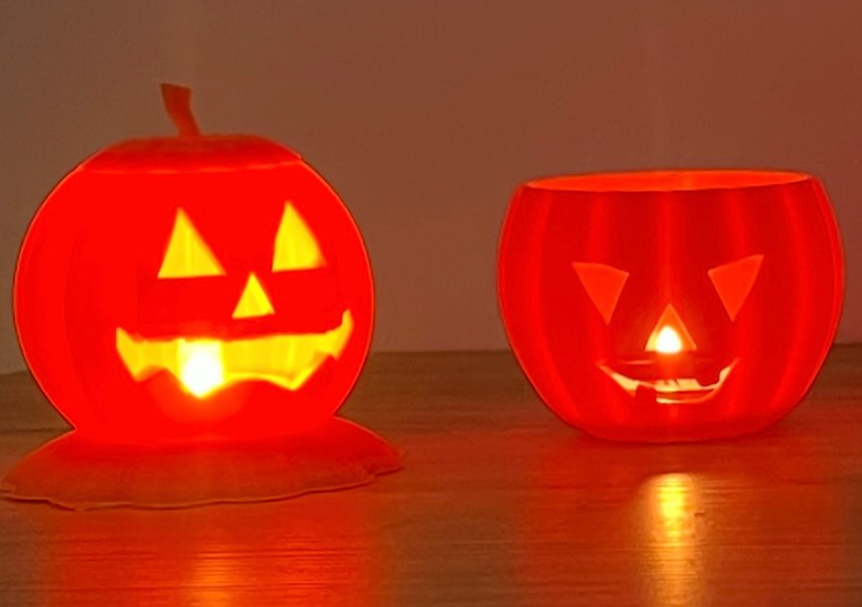 LED Işıklı, Tea light mumlu, Gece lambası Jack O’Lantern Balkabakları