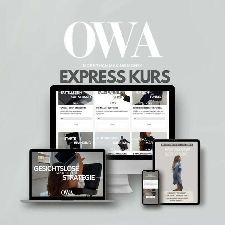 OWA Digital Marketing & AI Academy +1:1 mentörlük( Türkçe / Deutsch / English)