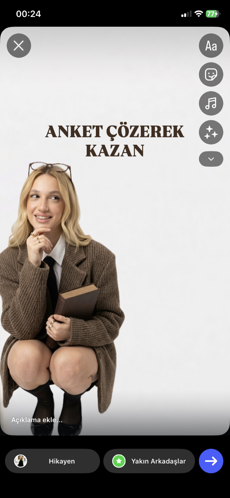 Anket linklerinden kazanç sağlama
