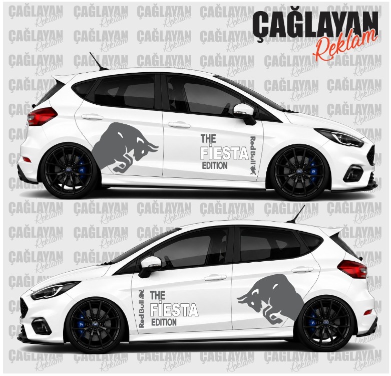 RedBull Fiesta Editon Sticker Set