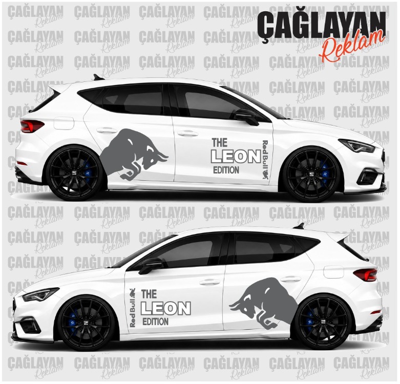 RedBull Leon Editon Sticker Set