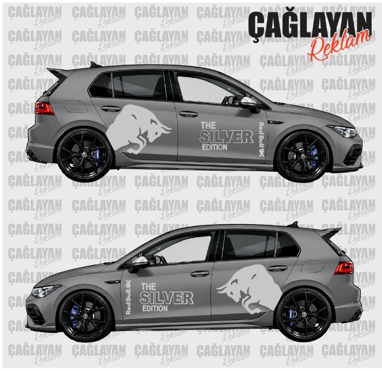 RedBull Sılver Editon Sticker Set