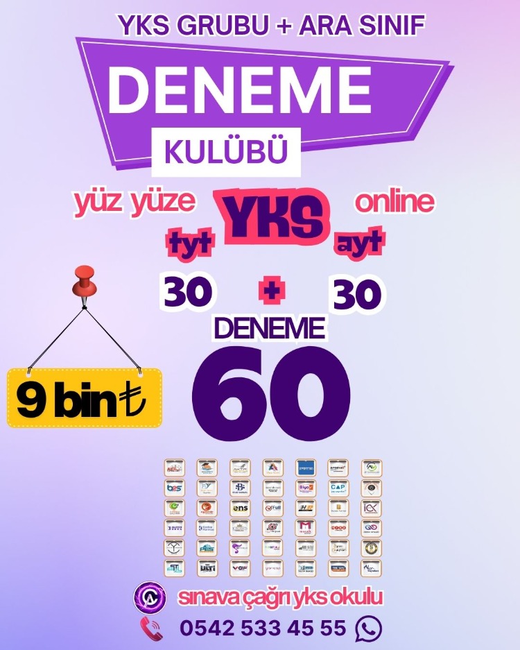 YKS (TYT - AYT ) DENEME KULÜBÜ 