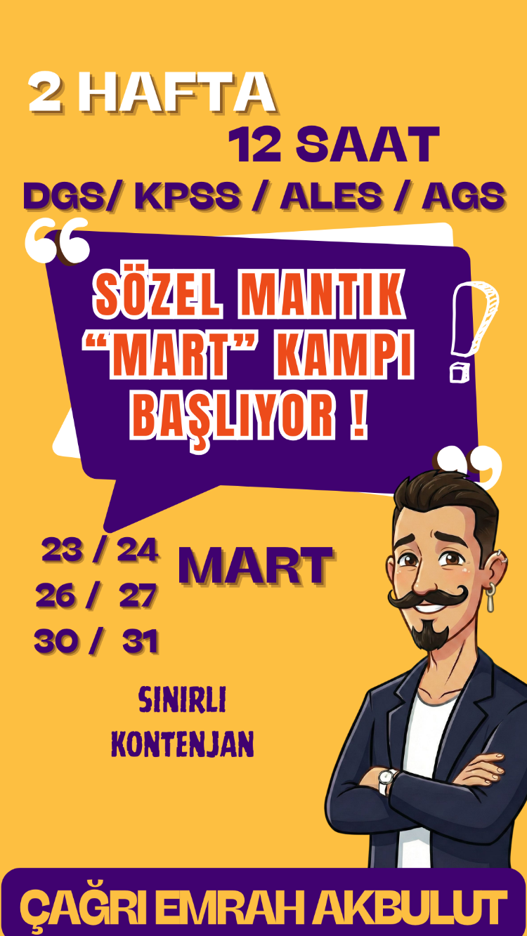 SÖZEL MANTIK KAMPI