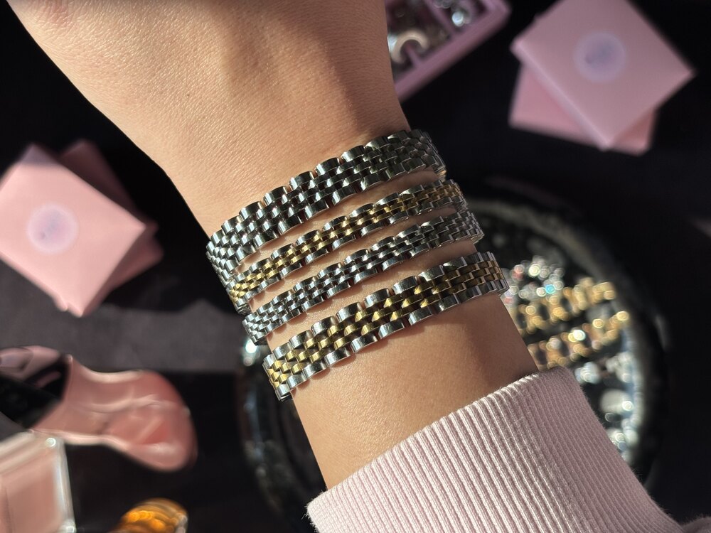 Rolex Model Bileklik | Silver