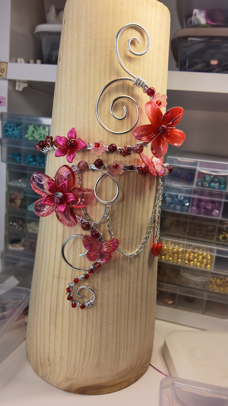 Red Velvet Armcuff