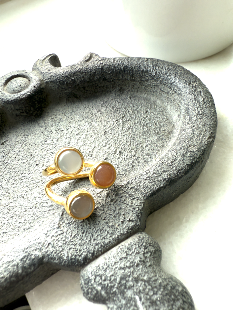Moon Trinity Ring