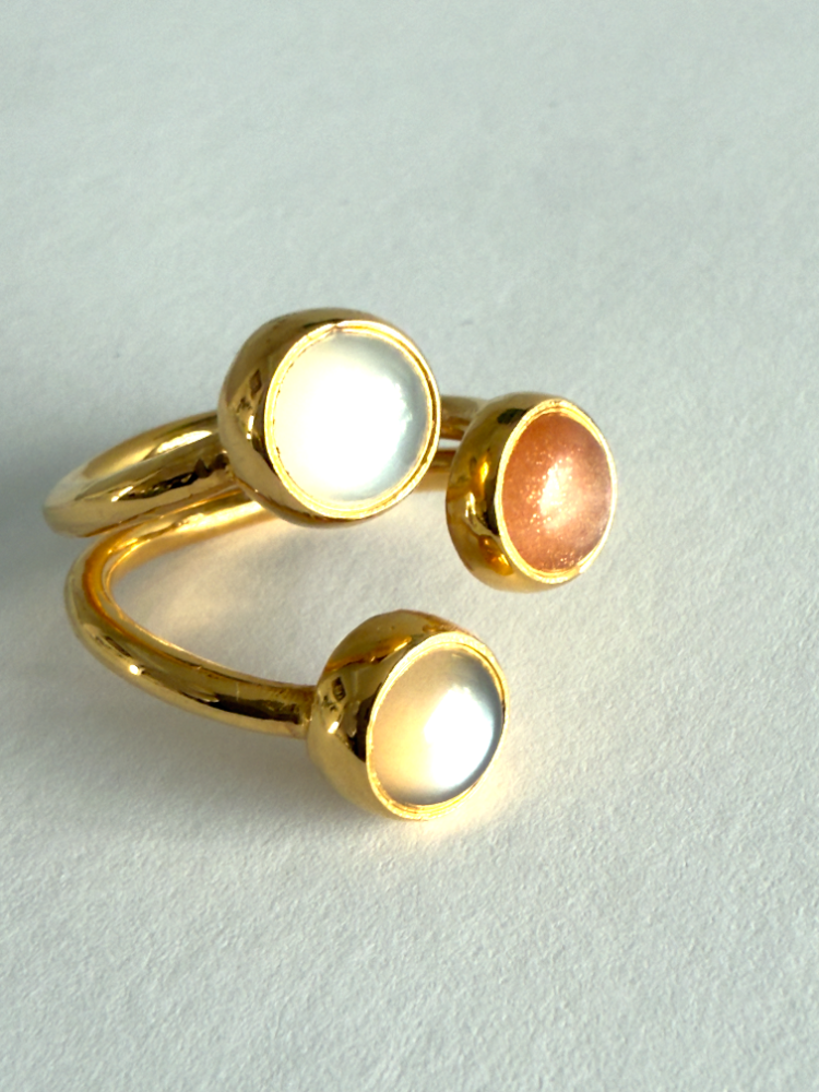 Moon Trinity Ring