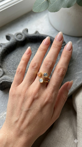 Moon Trinity Ring