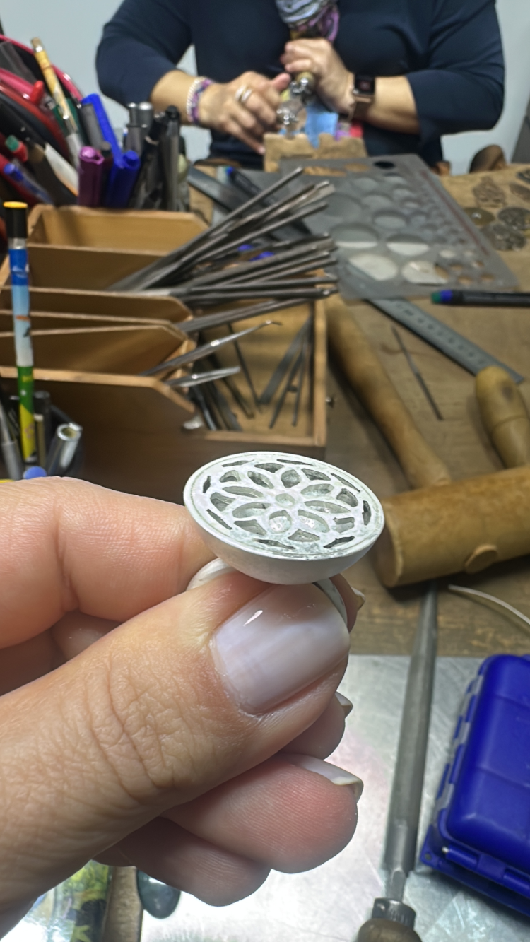Golden Mandala Ring
