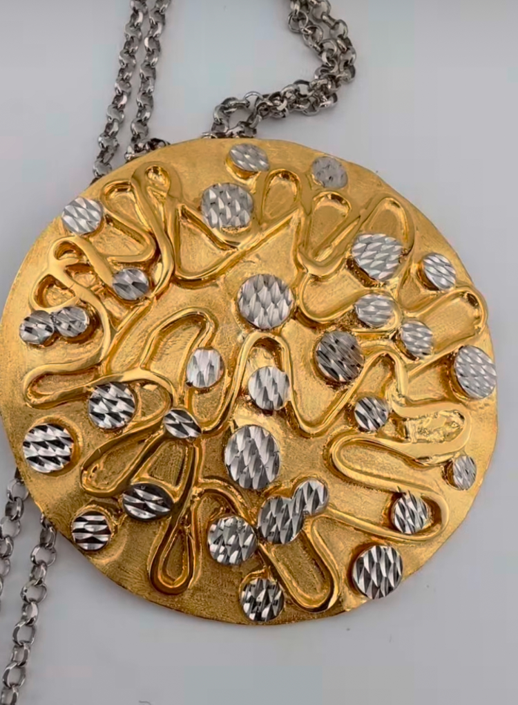 Shield of Time Necklace